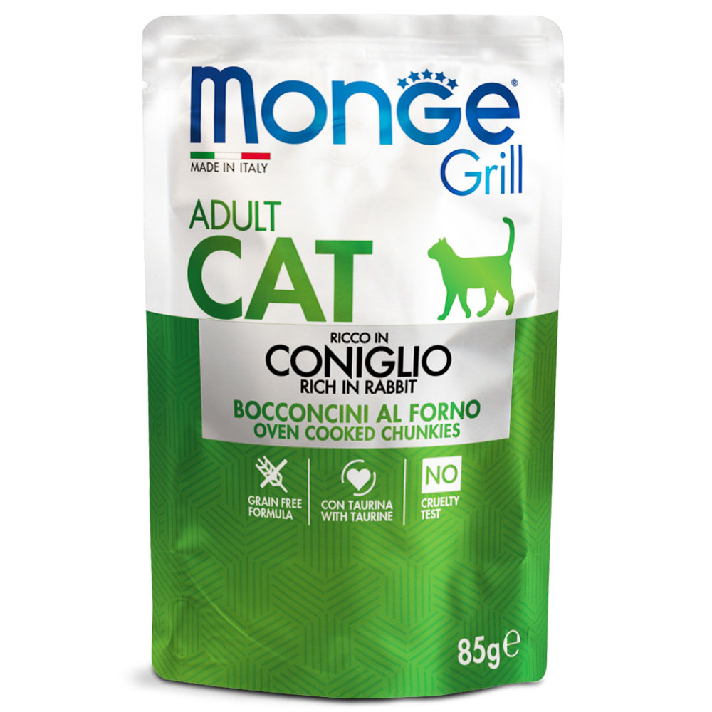 Monge Gato Rabbit Pouch 85g