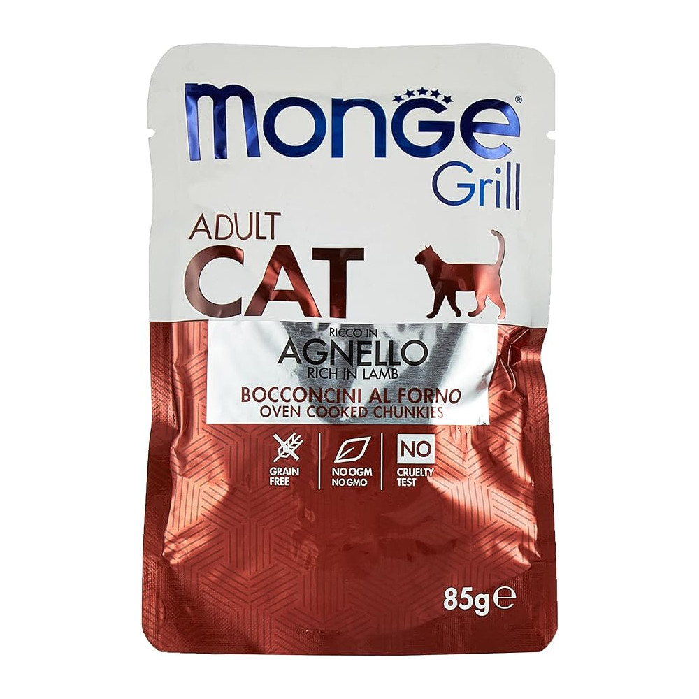 Monge Gato Pouch Cordero 85g