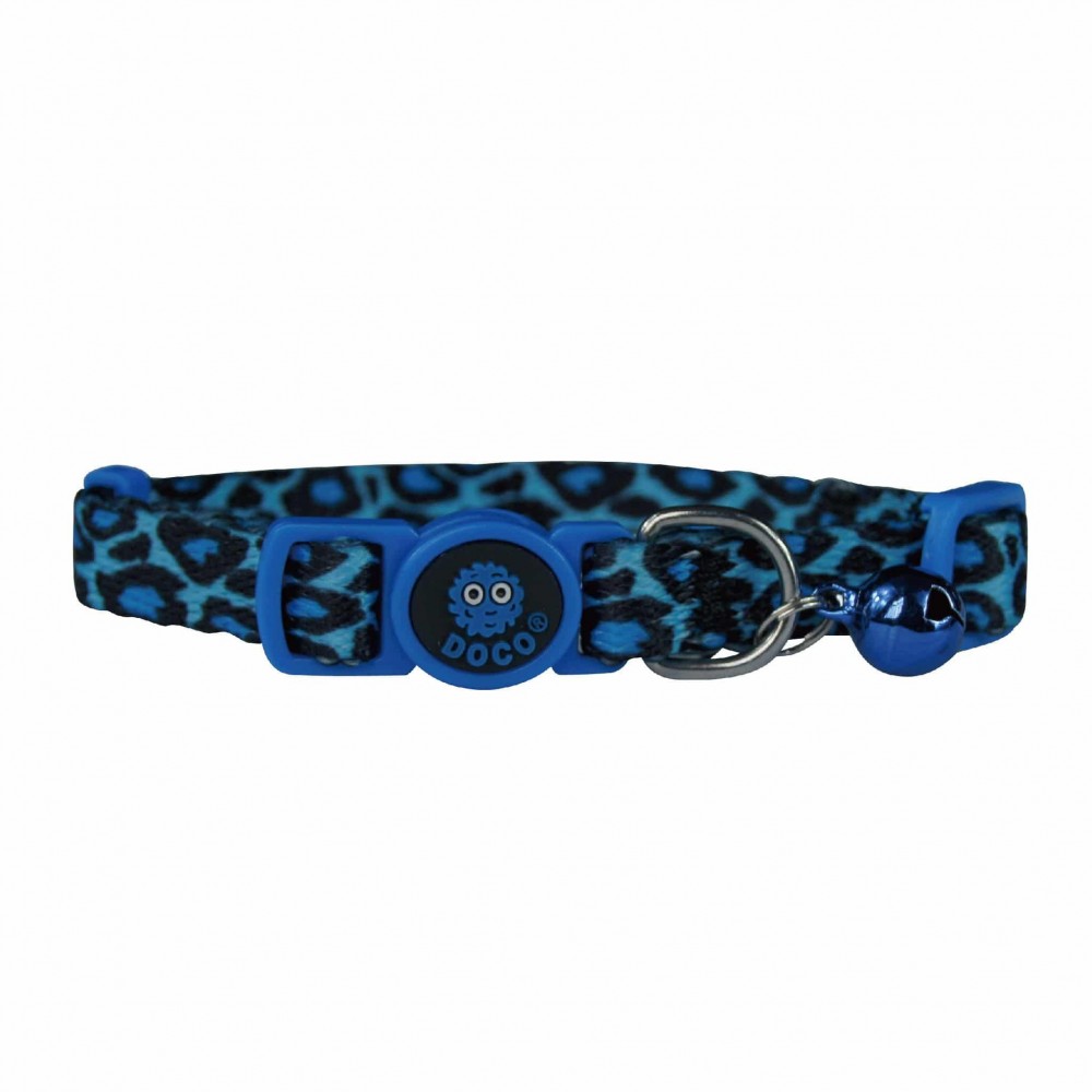 Collar para Gato Doco Azul Pantera