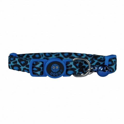 [888886016090] Collar para Gato Doco Azul Pantera